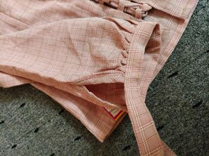 Crop Top With Long Sleeves