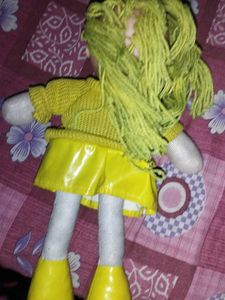 Vintage Yellow Doll