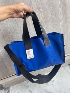 Blue Tote Bag