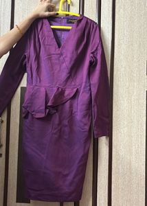 Elegant Purple Dress