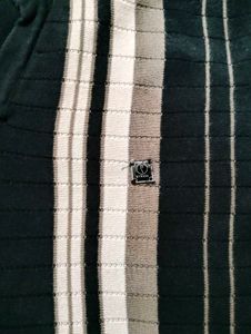 Striped Black Polo Shirt