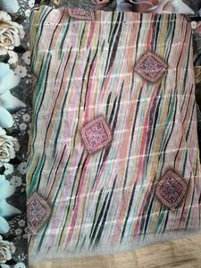 Multicolored Saree