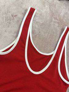 Red LA H&amp;M Bodysuit size XS