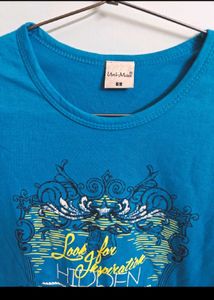 Blue Cool Top