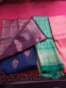 Semi Kanjivaram Silk Saries