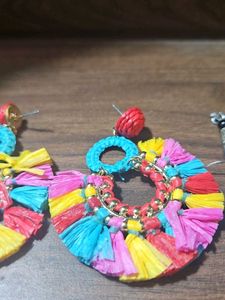 Colorful Tassel Earrings