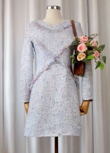 Chic Tweed Mini Dress