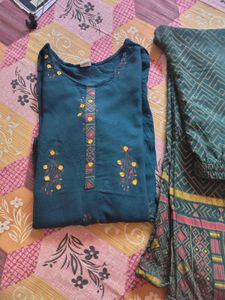 Printed Kurta Plazzo Set