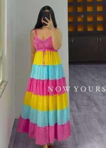 Maxi Colourful Dress