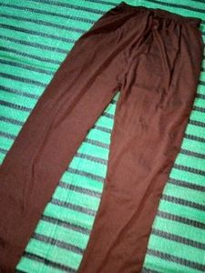Maroon Track Pants