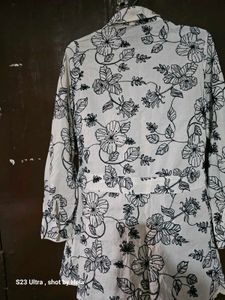 Floral Print Shirt Top