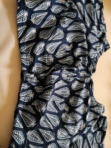 kalmkari cotton boat neck blouse