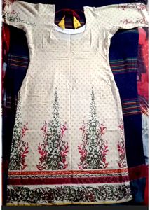 Beautiful Round Deep Neck Kurta