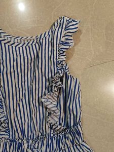 Cute Striped Jumpsuit