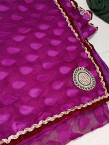 Purple 💜 Saree