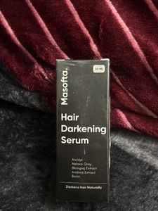 Hair darkening serum