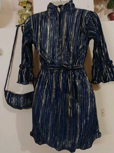 Party Wear 1 Piece Kids Dress Size 34