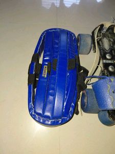 Adjustable JJ Jonex Skates With Helmet