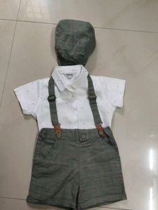 Baby Boy Outfit with Hat
