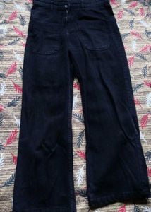 Black Wide Leg Jeans