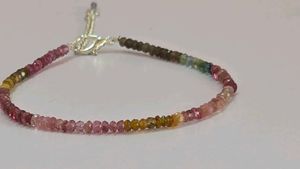multi tourmaline anklet or bracelet
