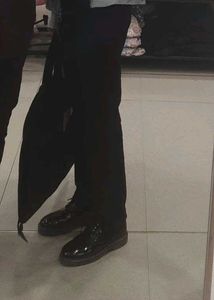 Catwalk Men Black shiny Shoes