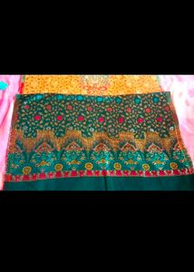 Heavy Wedding Wear Weaving Dress Material