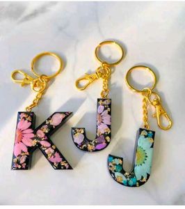 Real Flower Keychain 1