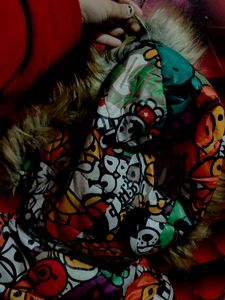 Multicolour Animal Print Jacket