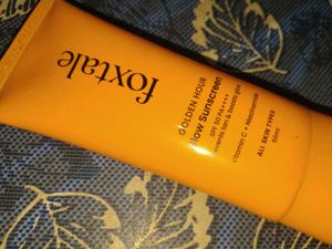 Foxtale Golden Hour Glow Sunscreen SPF 50