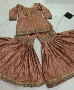 New Beautiful Garara With Heavy Work Dupatta