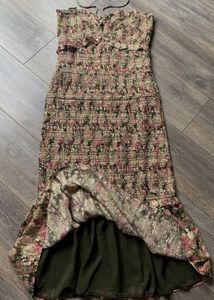 Floral Print Maxi Dress