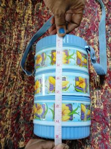 Plastic Tiffin Box Inside Steel