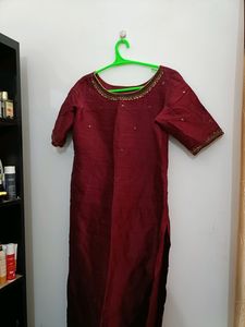 Pure Raw Silk Kurta