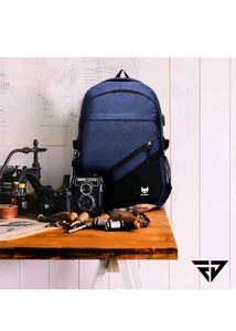 Stylish Blue Backpack