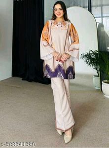 Elegant Floral Kurta Set