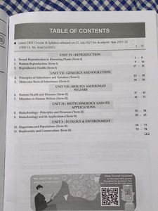 Oswaal CBSE MCQs Biology Class 12