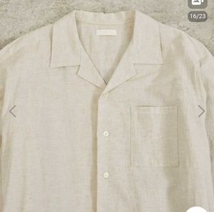 Casual Linen Blend Shirt
