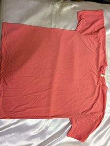 Coral Oversized T-Shirt