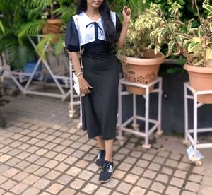 Korean Top With Free Scrunchie