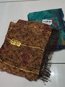 Elegant Bandhani Sarees Set Of 2