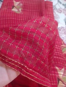 Red Saree