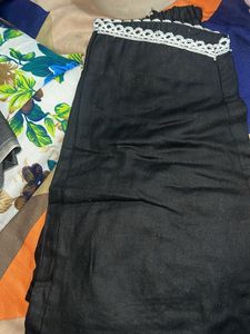 Pakistani Embroidered Black Suit