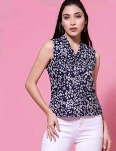 Floral Sleeveless Top