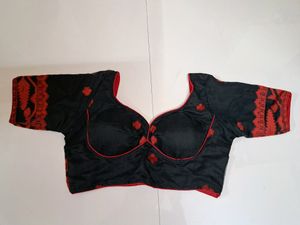 Black Jamdani Blouse