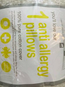 Imported 100% Cotton Anti Allergy Pillow
