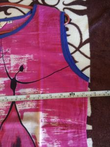 Unused, Jaipur kurti sleeveless top (s)
