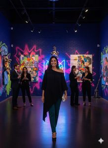 ✨Unleash Your Inner Diva:The Asymmetrical Onyx Dra