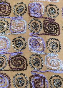 Mustard Embroidery Scarf!!