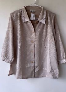 Dm fr more pics, Shirt with collared lace attached